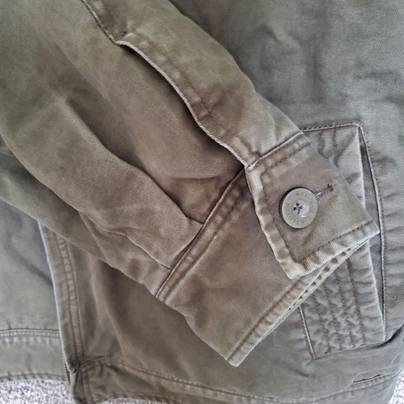 Timberland Jacket, Men's, Deep Green, XL, Zip, 3 Outside Pockets 1 Inside Pocket - Picture 7 of 8